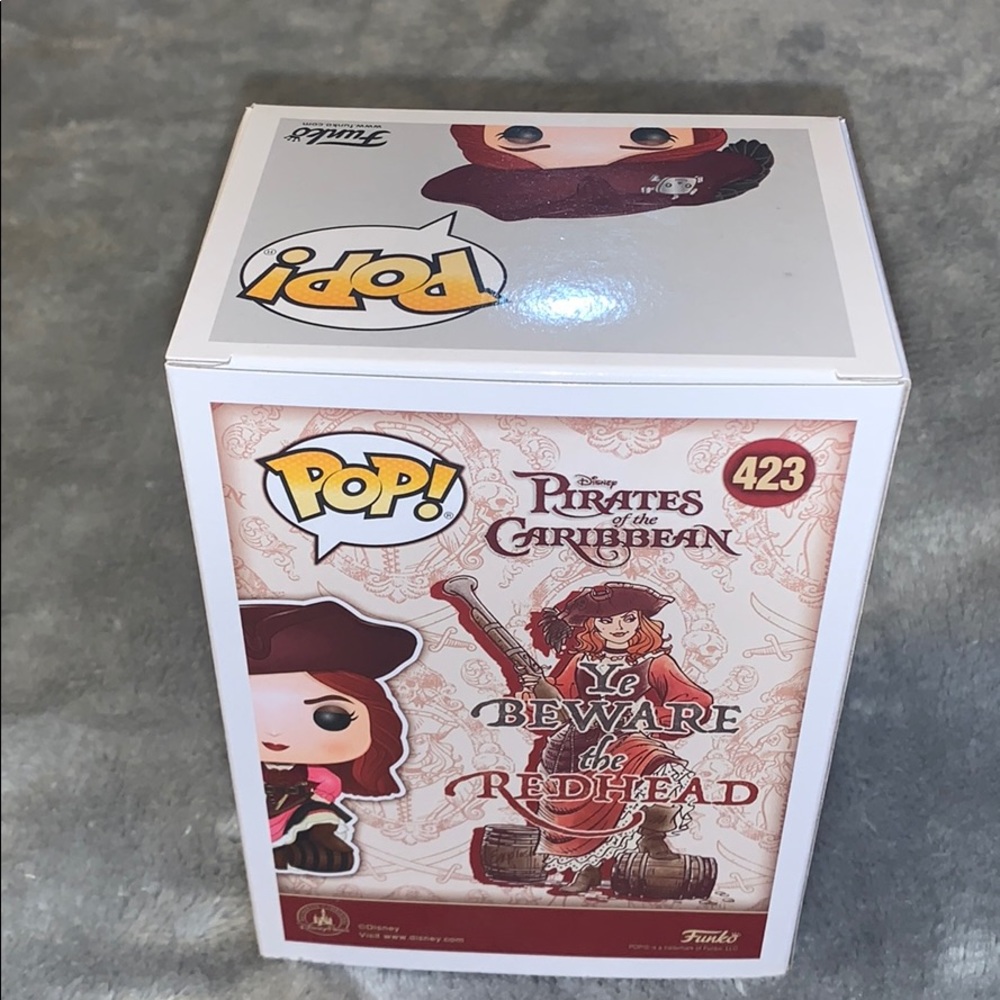 Disney Parks Exclusive Funko Pop Pirates Redd 423 - Picture 7 of 10